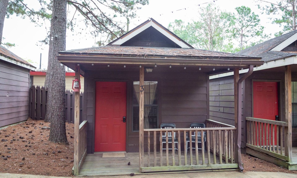 Ramer Apartment | 1 rm cabin, shared bth house, at Kick Back Ranch.