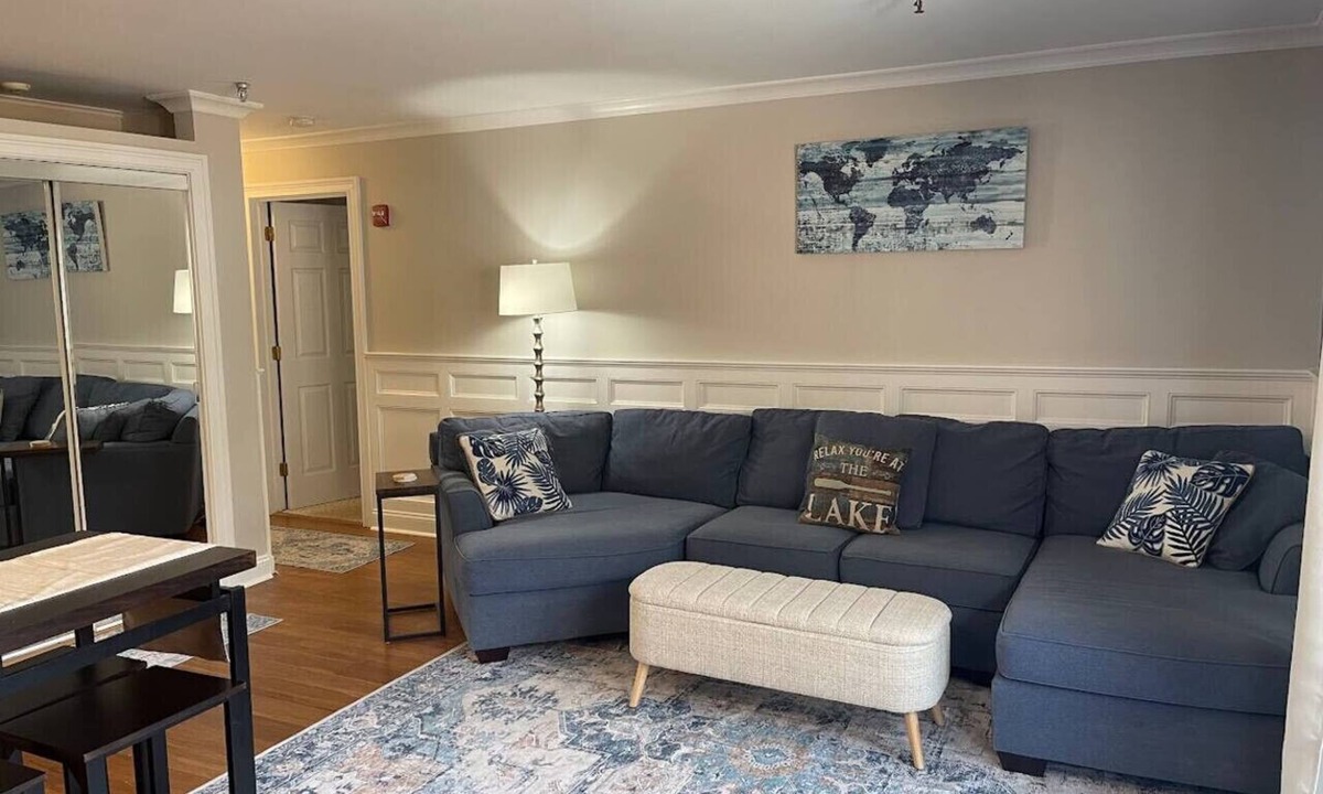 Gilford Apartment | 2 Bedroom, Pool, Concerts, Close to Weirs Beach!