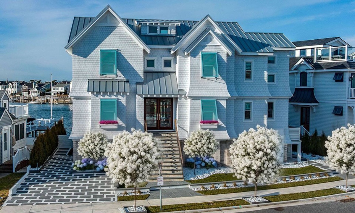 Stone Harbor House | a brand-new, bayfront architectural gem