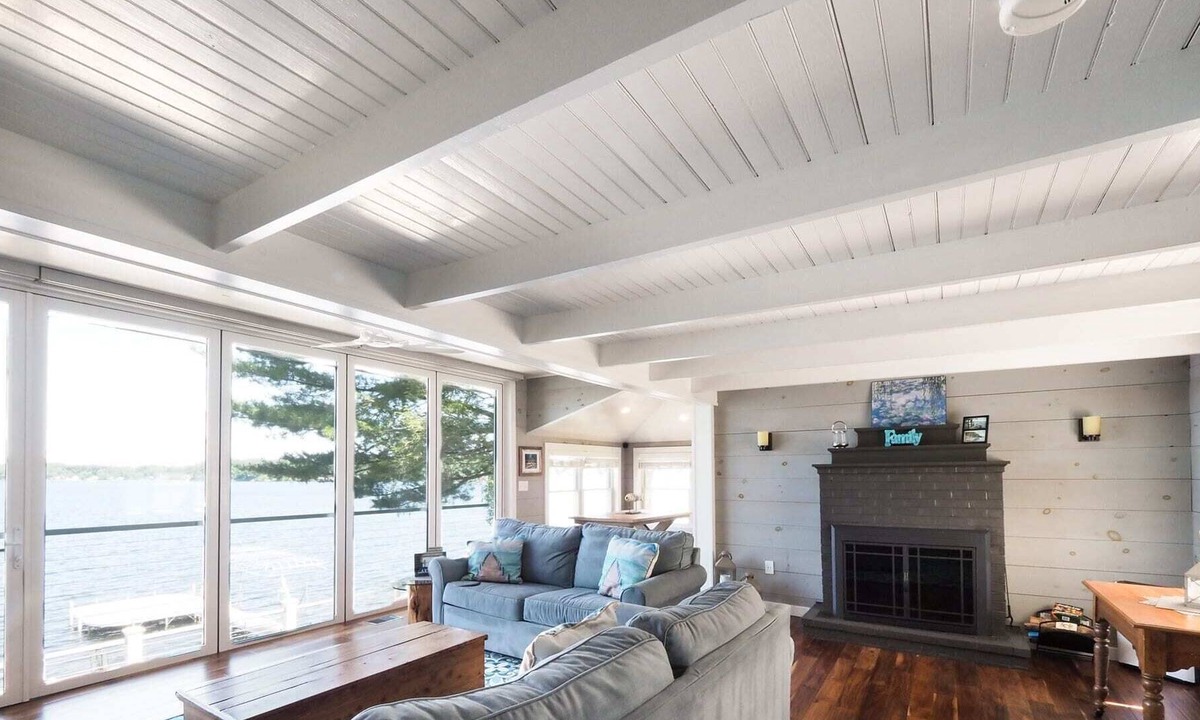 Amesbury House | Amesbury: Lake Front Dream Vacation, Private Dock