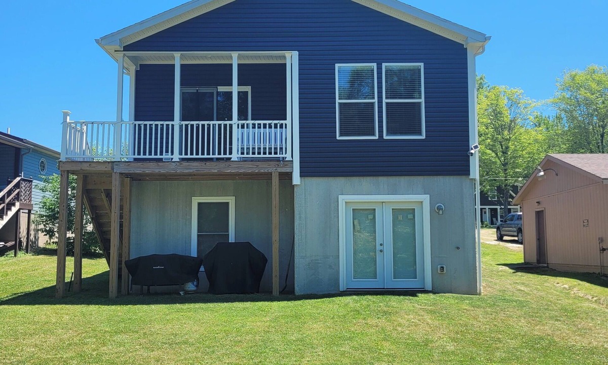 Wayland House | Brand new lake front house with private dock. Come visit the Loon's Nest