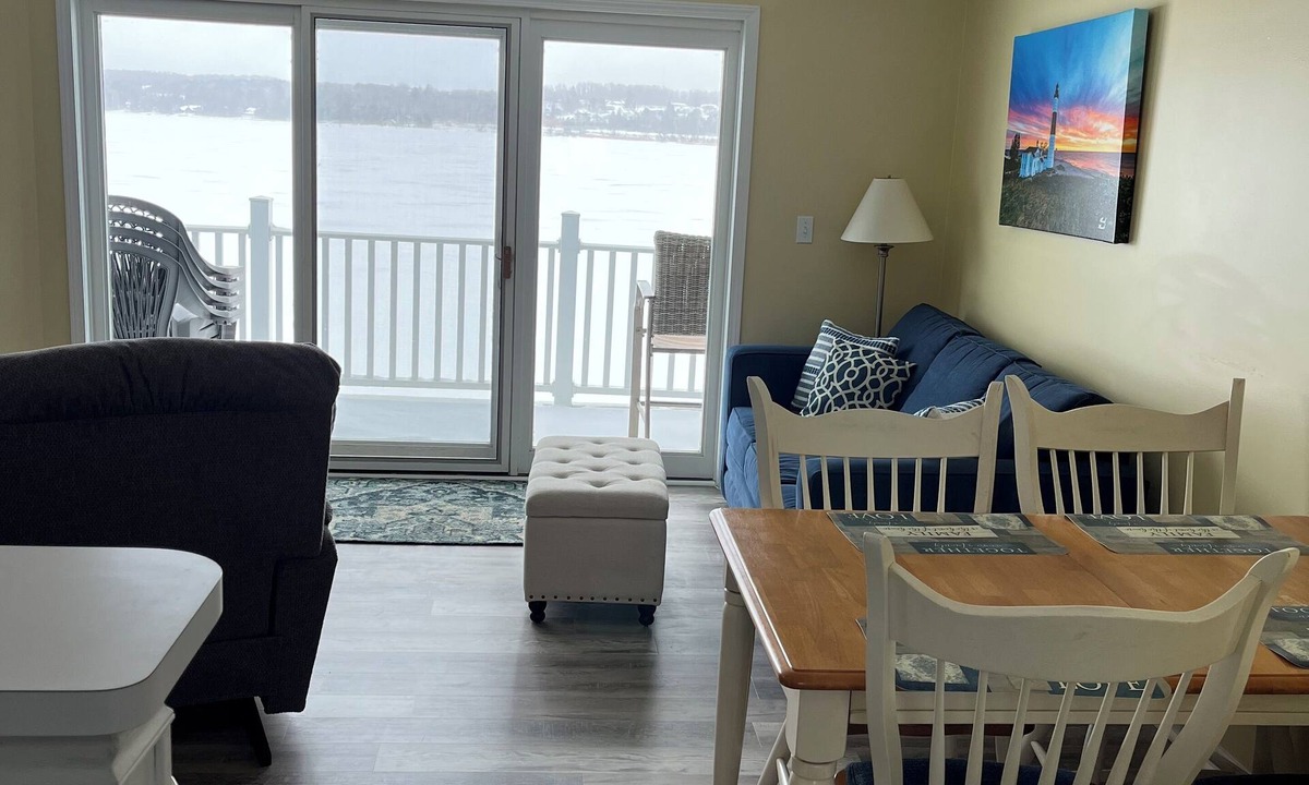 East Jordan Condo | Bright, Beautiful, Newly Remodeled condo right on Lake Charlevoix.