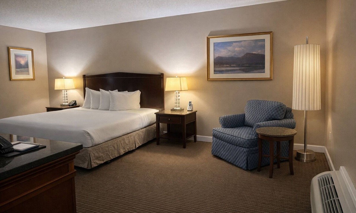 Clayton Hotel | Cozy King Room in Clayton with Mountain Views and Resort Access