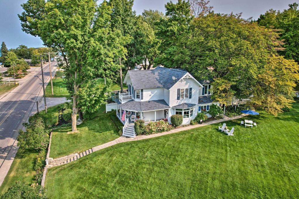 Alden House | Elegant 1905 Home: Steps to Torch Lake & Dtwn