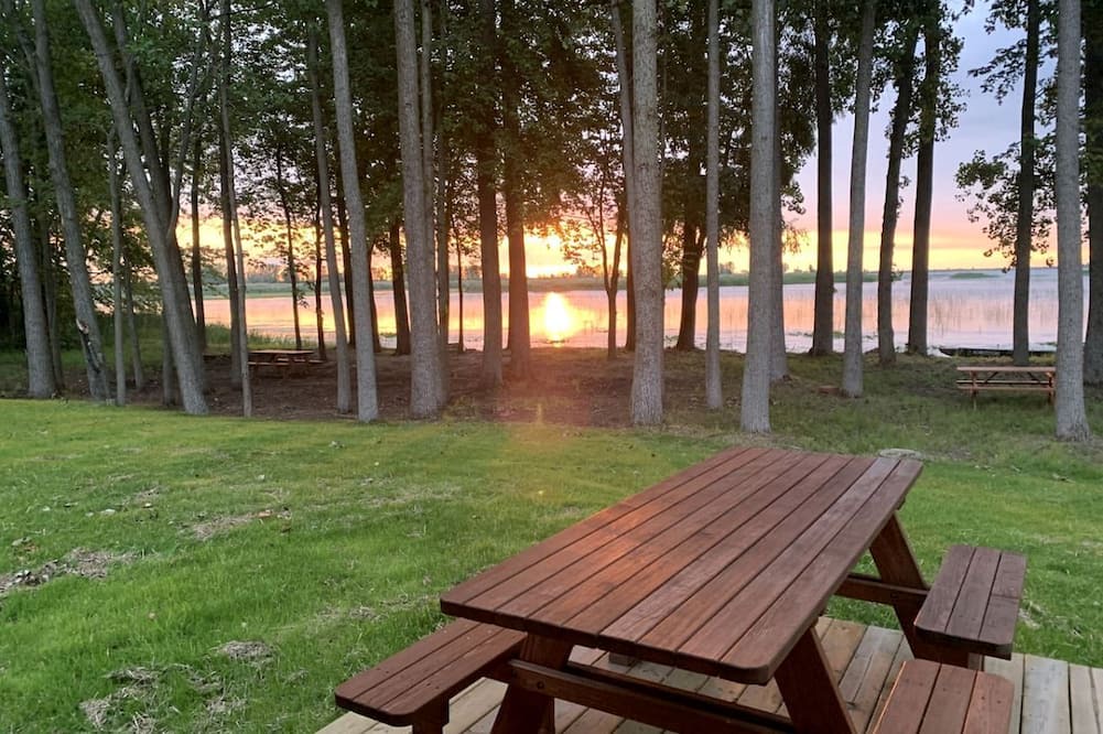 Au Gres Cabin | Fully-Equipped A-Frame with Beautiful Lake Views in Michigan