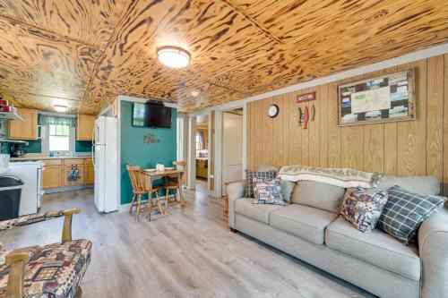 Carp Lake House | Hike + Snow Play! Waterfront Paradise Lake Retreat