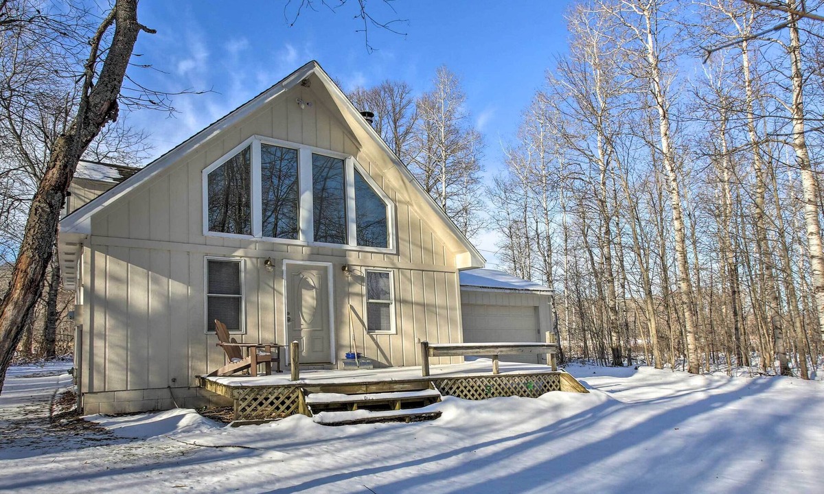 Mancelona Cottage | Lakes of the North Home on Snowmobile & ATV Trail!