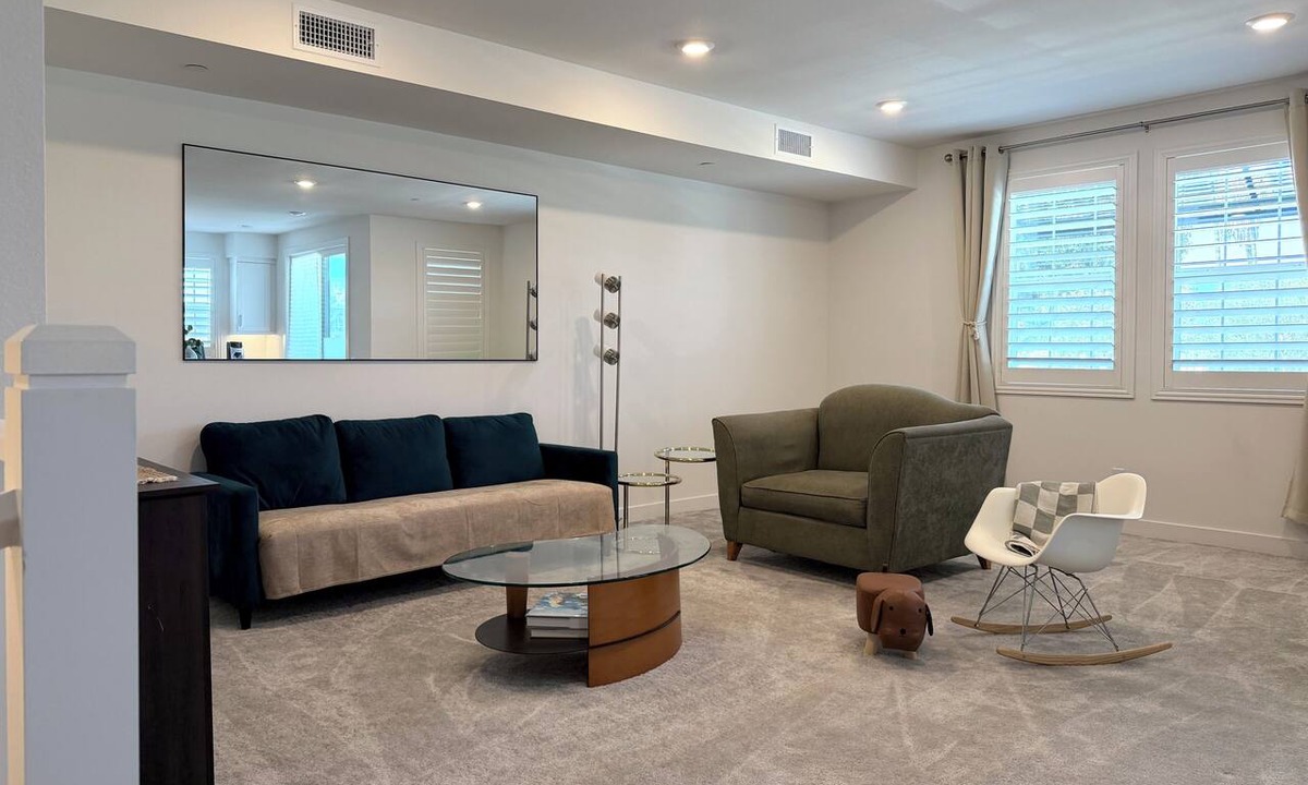 Northwest Anaheim House | Massive Townhome with Huge Home Theater and Gym