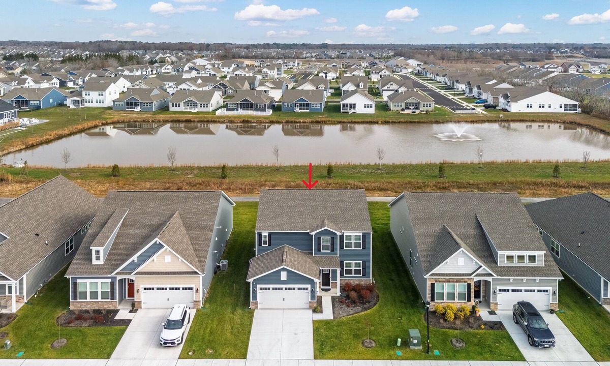 Millville House | MBTS Coastal Retreat Near Bethany Beach with Lake View
