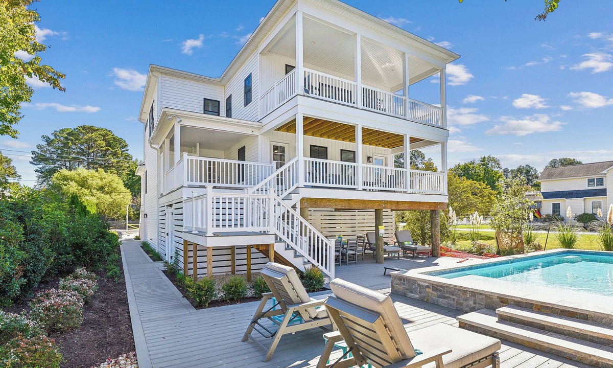 Bethany Beach House | MINI WEEKS AFTER AUGUST 15, 2026! Welcome to Decked Out, where your dream getaway comes to life in stunning brand-new construction!