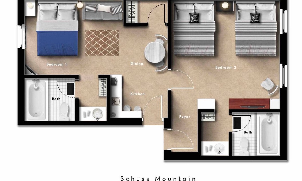 Mancelona Apartment | Ski-In/Ski-Out. Bring the family. Sleeps 6.