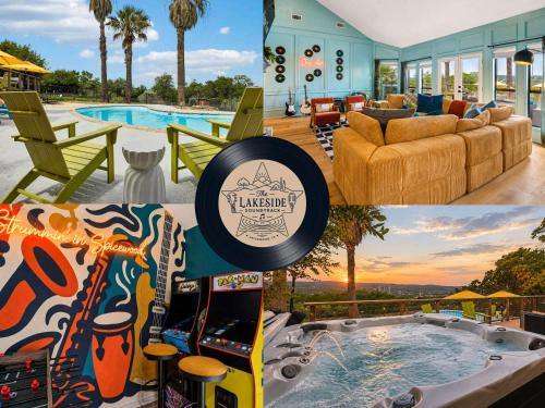 Lakeway House | The Lakeside Soundtrack - Pool Hot Tub Games