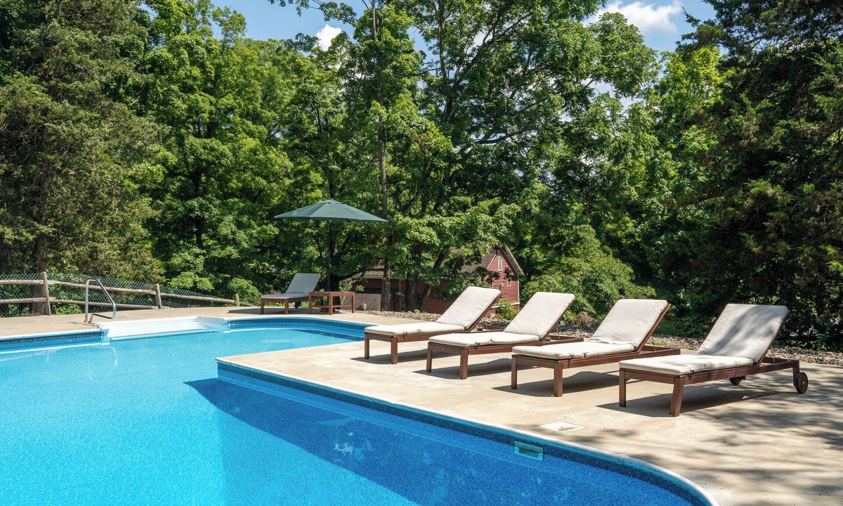 Lagrangeville House | Timeless Three-Story Treasure w/Pool, Rolling Hills and Fireplace