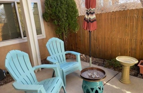 Northeast Heights Condo | Quite Condo in Gated Community with Mountain View