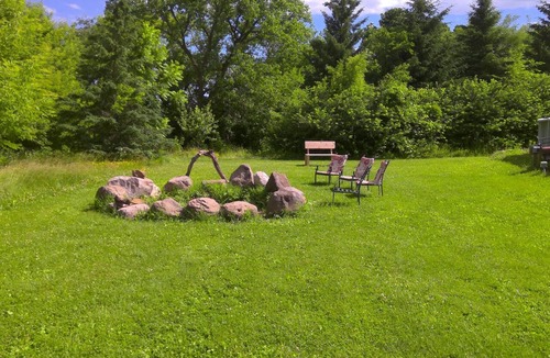 Beaver Dam House | 2 bed, 2 bath home on 5 acres with a garage, saltwater pool, firepit, and more!