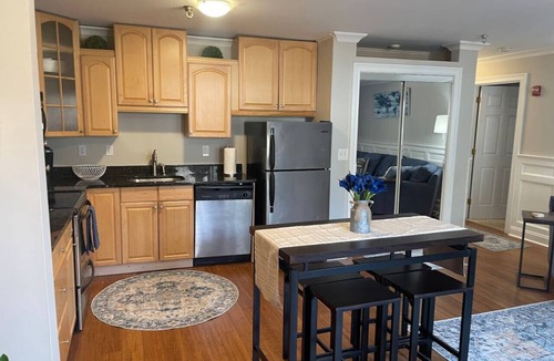 Gilford Apartment | 2 Bedroom, Pool, Concerts, Close to Weirs Beach!