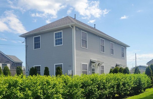 Point Judith Villa | 2 BR beach condo, 1 block from shore!