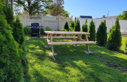 Point Judith Villa | 2 BR beach condo, 1 block from shore!