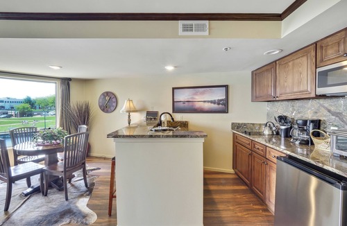 Charlevoix Condo | 234 Edgewater | Lake Charlevoix | Downtown Charlevoix | Pool, Hot Tub, Sauna