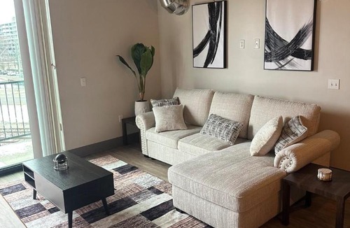 Stuart Apartment | 304 New Luxury Downton Condo with Fireplace, 2 bdrm
