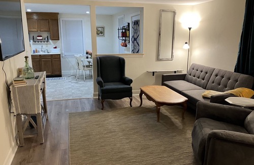 Dover Apartment | 70in TV! Free Parking Downtown!