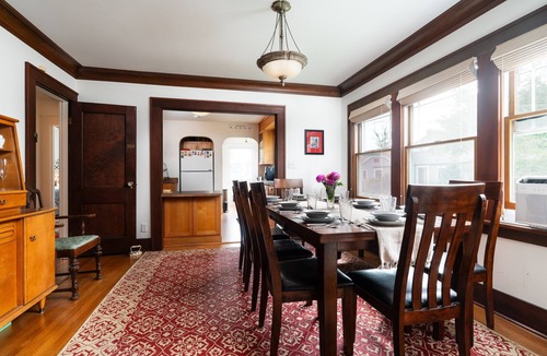 Wallingford House | Beautiful Craftsman with Off-street parking, EV charger, Yard + Dogs OK!