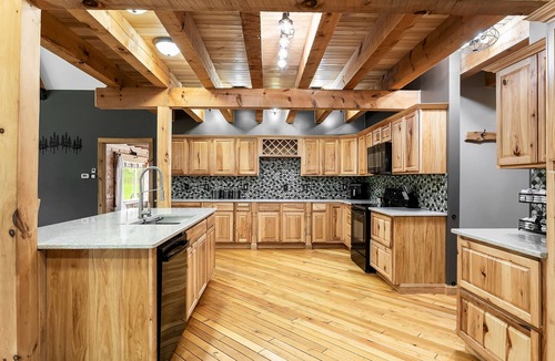 Big Rapids House | Big Rapids Lodge, Hot Tub, Pond, Game Room