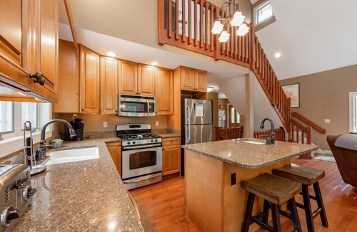 McHenry House | Central Lake Gem w/Dock & Hot Tub