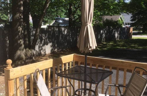 Traverse City House | Centrally located 2-bedroom/1.5-bath townhome near it all.