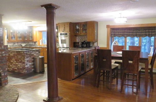 Farmington House | Charming and spacious lakefront home with 4 bedrooms, hot tub and pool table!