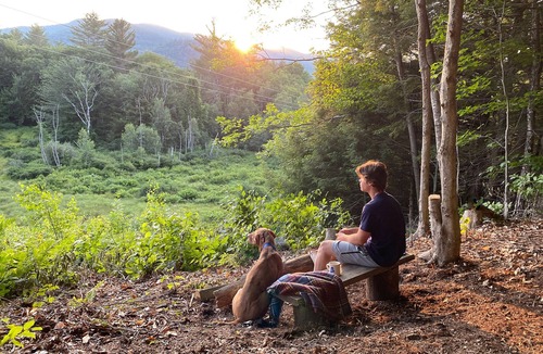 Thornton Cabin | Charming & Cozy Mountain View Cottage with River Hi-spd-wifi/pets welcome