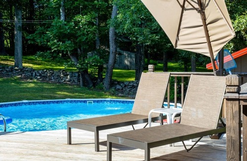 Kerhonkson Cabin | Chic Catskills Retreat, Pool & Bar Hall Included!