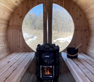 Boyne Falls Other | Cosmic Intimacy: Geodesic Dome Escape for Couples in a Dreamy Michigan Setting
