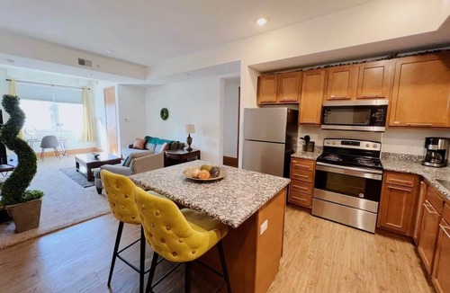 Grandville Apartment | Cozy 6BR/BA Castle Escape with Luxury Amenities