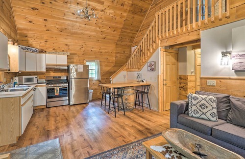 Oceana County Cabin | Cozy Retreat w/Porch & Double JJ Resort Access!