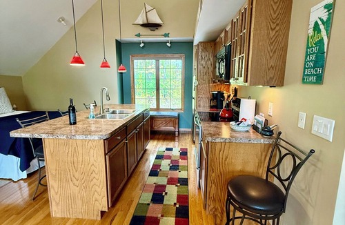 Lake Leelanau House | Cozy, waterfront getaway for 2, w/loungers for relaxing & enjoying the sunsets