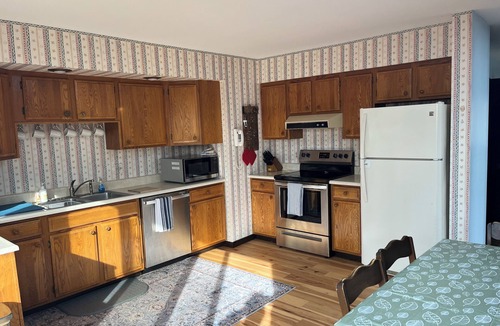 East Jordan House | Cute Aframe on 5 private acres with hot tub, views and family-friendly