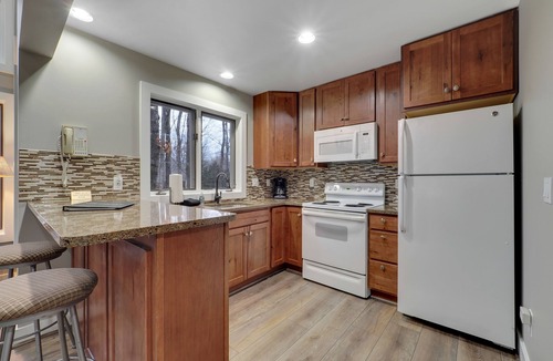 Boyne Falls Condo | Disciples Village #728 3 BDR Condo Located in Disciples Village | Fireplace
