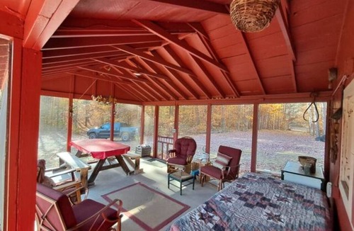 Mancelona Cabin | Exclusive & Secluded~7 Acre Lake~150 Acres~Beach, Dock, Kayak