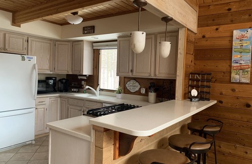 Thompsonville Ski Chalet | Expansive home just 3 blocks from Buck lift on resort property!