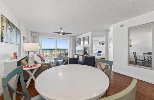Seawinds Condo Apartment | Ground floor direct oceanfront 2/2 with a balcony, heated pool, and garage parking
