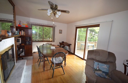 Traverse City House | House on sandy beach in Omena. Budget friendly. Dog ok. Sunrise views.