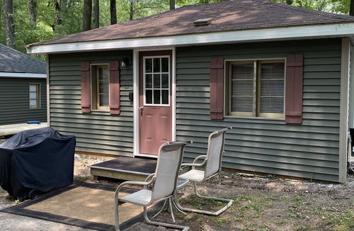Grayling Cabin | JoAnn Cabin at Kin Cabins w/AC, fireplace, canoe