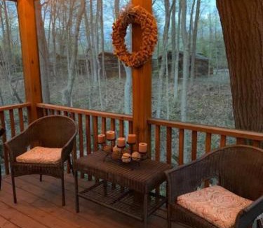 Three Oaks House | Knotty but Nice-sleeps 6-one minute to lake!