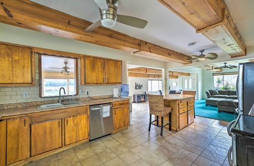 Brohman Cottage | Lakefront Brohman Retreat w/Dock & Fire Pit!