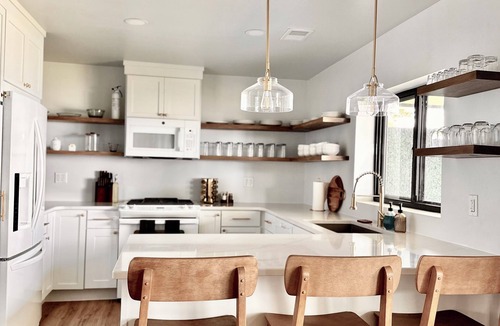 Prudenville House | Lakefront Home: Hot Tub, Paddle Boards, Game Room