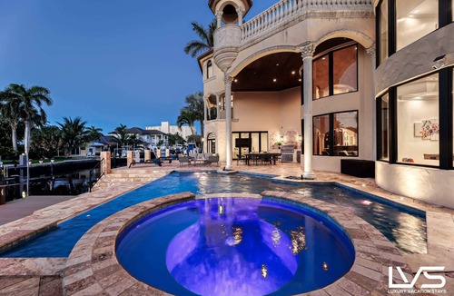 Delray Beach Shores House | LVS Villa Rhodes Palatial Waterfront Beach Estate