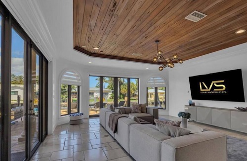 Delray Beach Shores House | LVS Villa Rhodes Palatial Waterfront Beach Estate