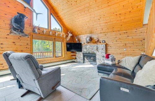 Mio House | Michigan Cabin w/On-Site Fishing Pond & Deck