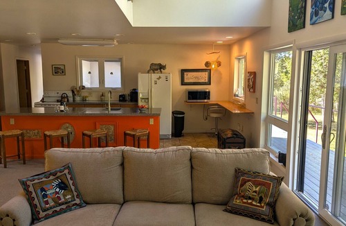 Grayling House | Modern house on the AuSable w/canoe & swimming access